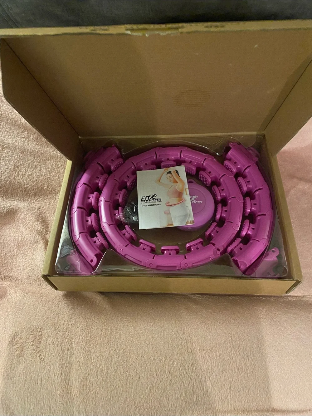 Fit Onform Smart Exercise Hoop - pink - Picture 2 of 4